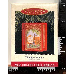 1993 HALLMARK KEEPSAKE ORNAMENT QX528-2 HUMPTY DUMPTY MOTHER GOOSE